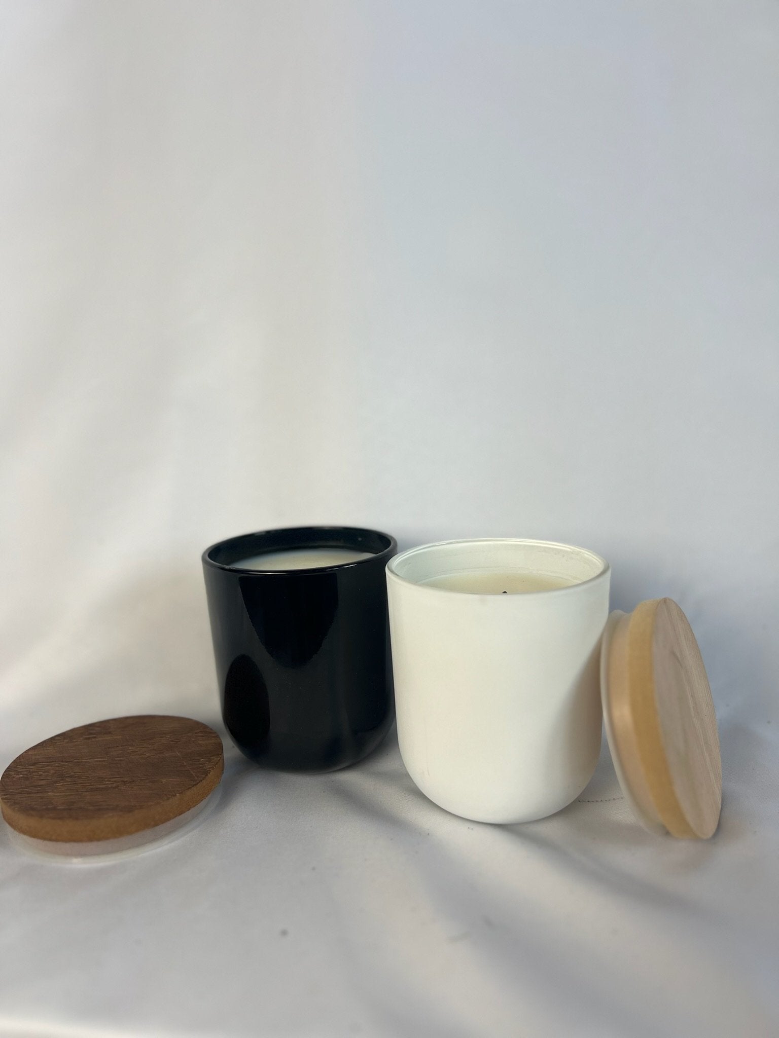 White Terra Ceramic Jar with Lid