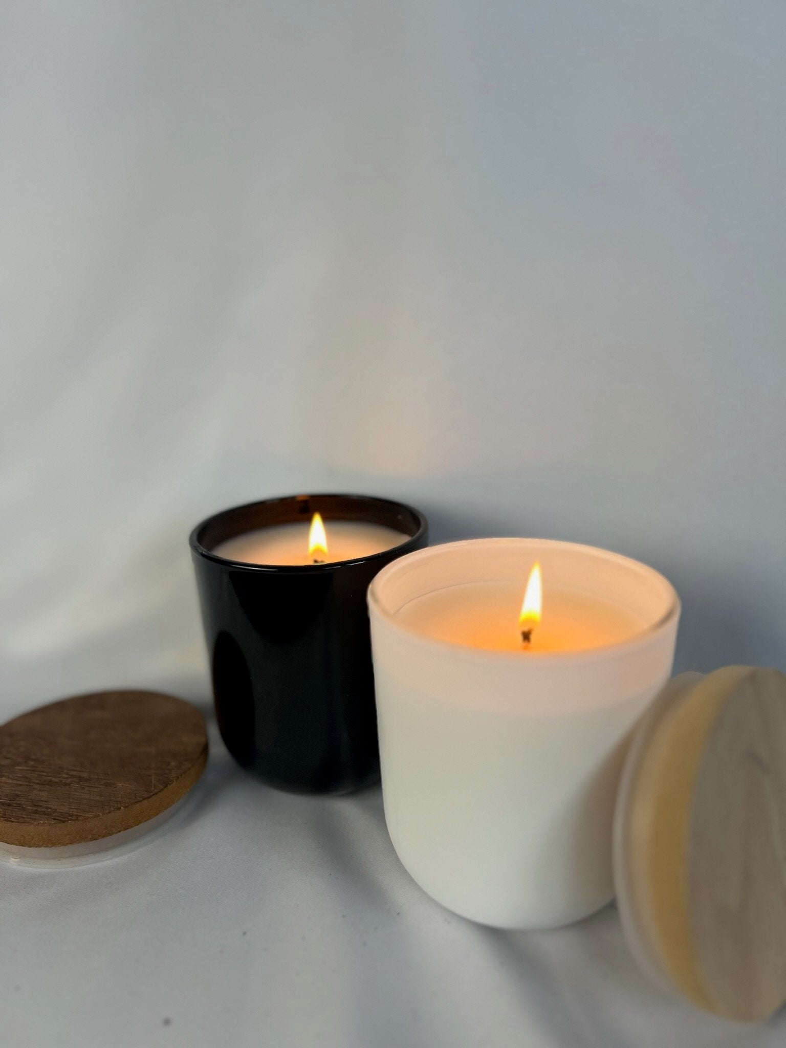 White Terra Ceramic Jar with Lid